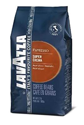 Lavazza Super Crema Espresso – Whole Bean Coffee