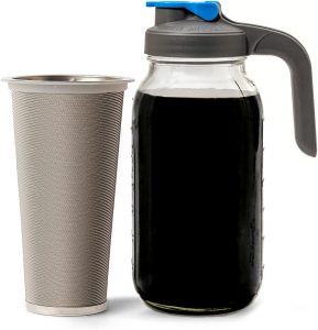 Cold Brew Coffee Mason Jar Pitcher