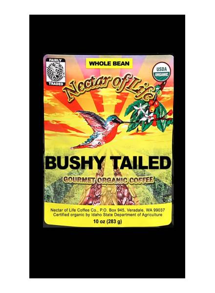 bushy-tailed